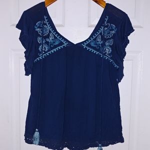 Knox Rose blouse size Large